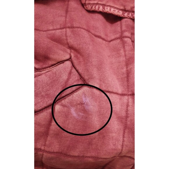 Free People Dolman Quilted Knit Jacket Top Christmas Cozy Warm Festive XS 284146 - Picture 9 of 9